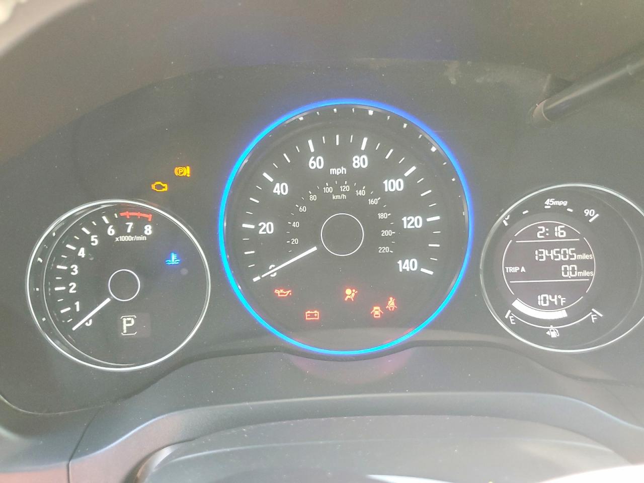 2018 HONDA HR-V