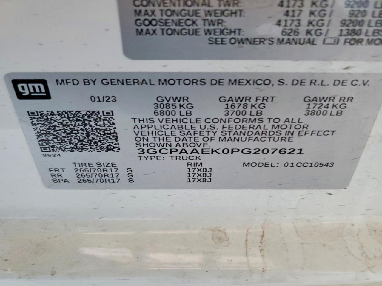 2023 CHEVROLET SILVERADO