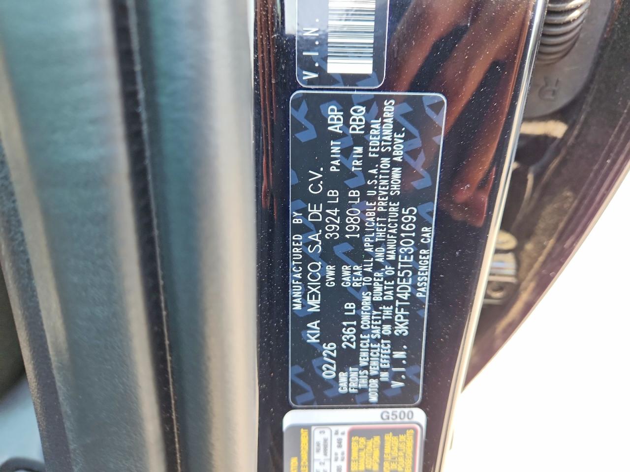 2026 KIA ALL OTHER