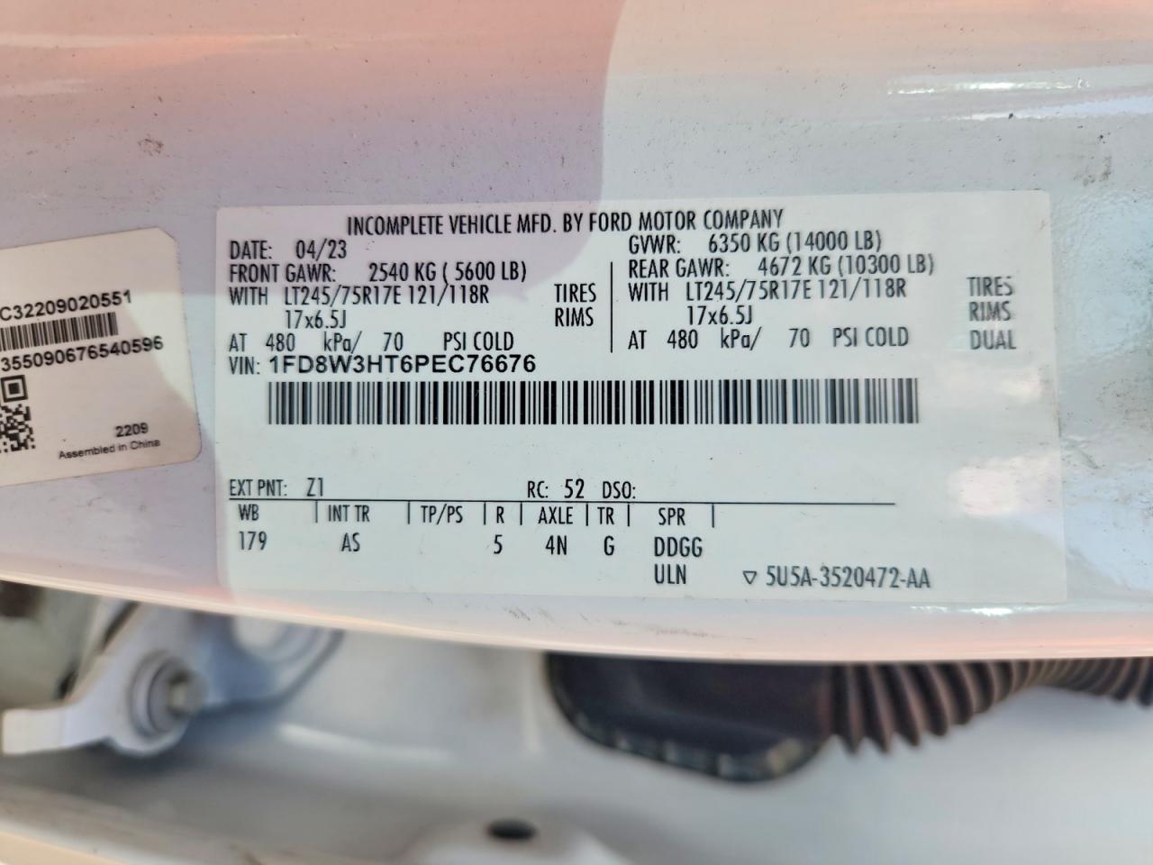 2023 FORD F350