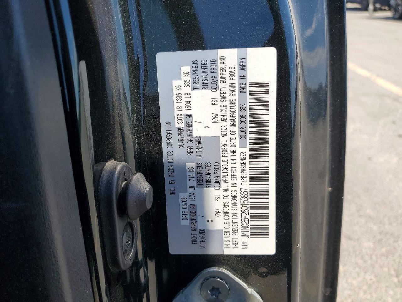 2008 MAZDA MX5