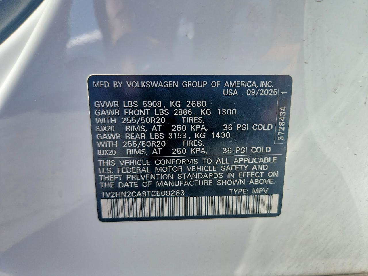 2026 VOLKSWAGEN ATLAS
