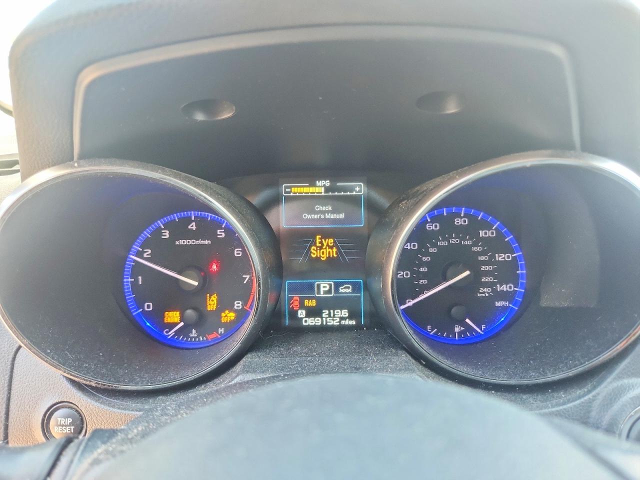 2019 SUBARU OUTBACK