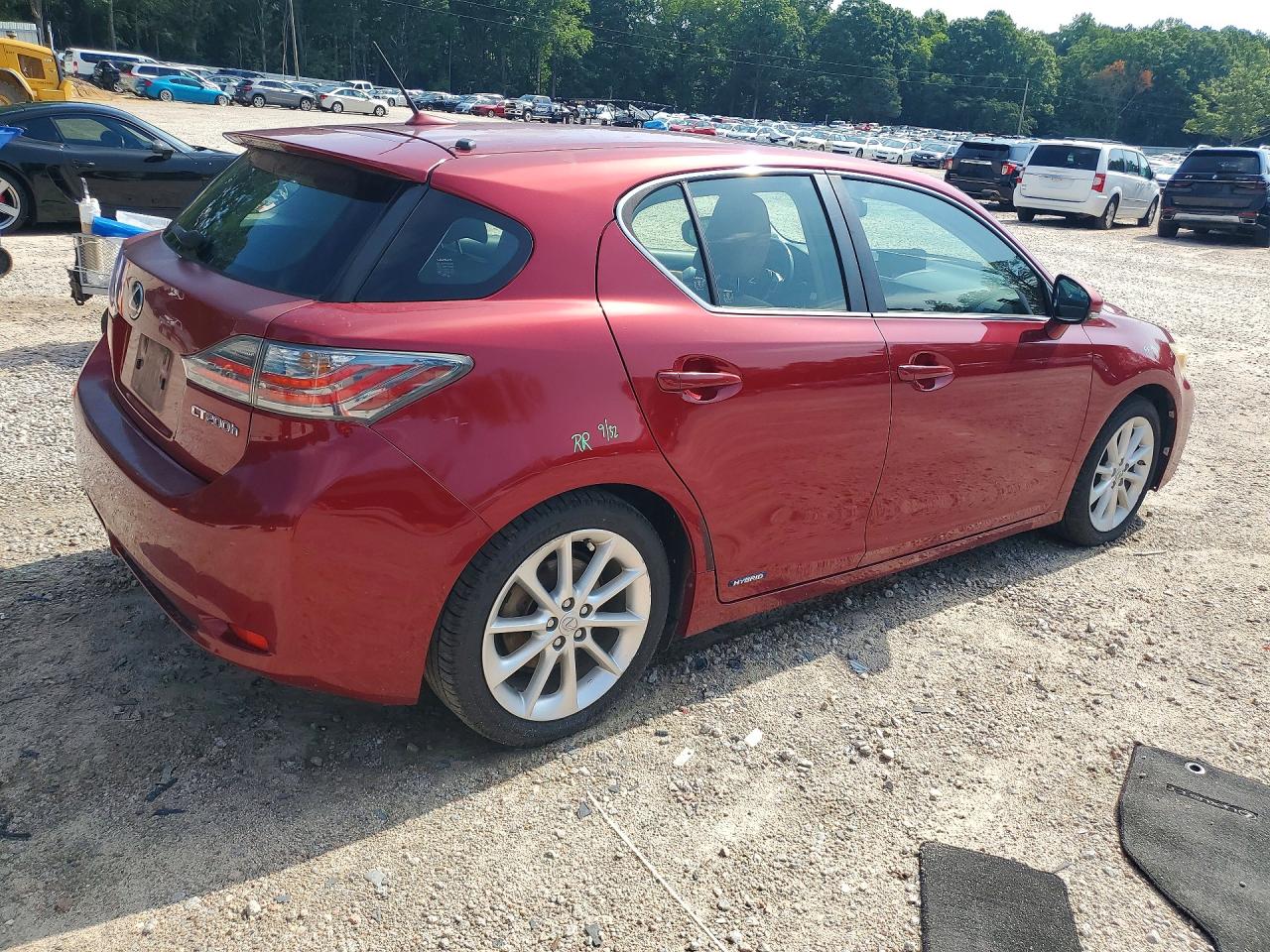 2012 LEXUS CT 200