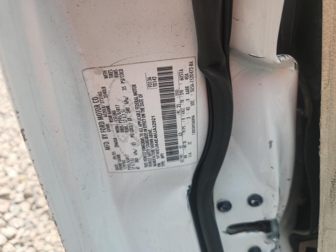 2006 FORD EXPLORER