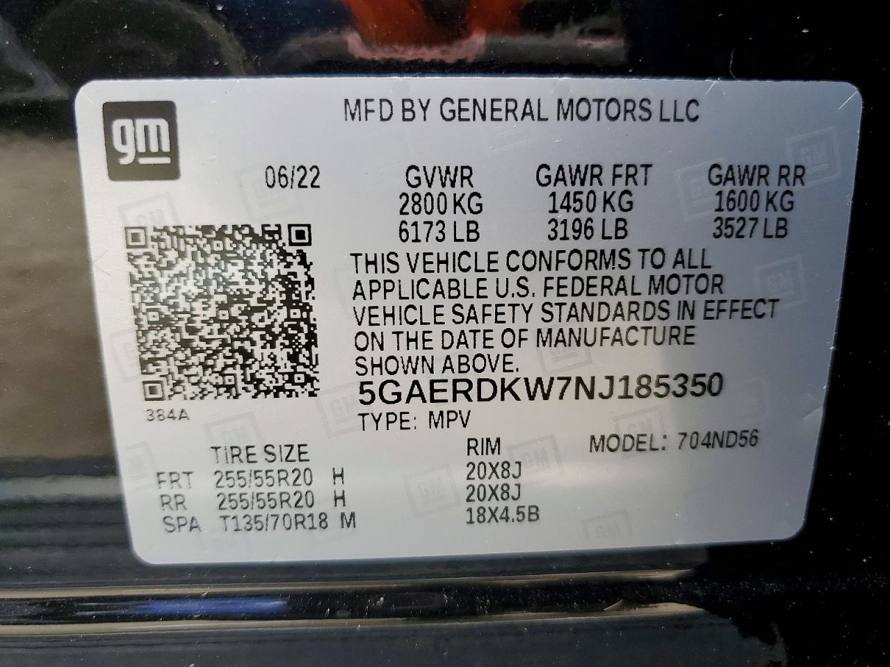2022 BUICK ENCLAVE