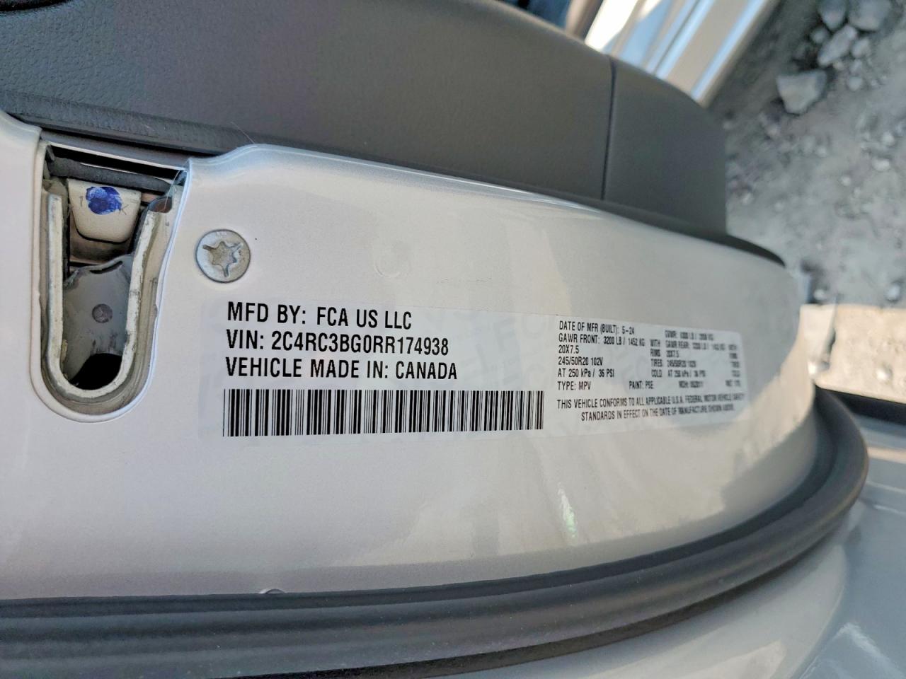2024 CHRYSLER PACIFICA