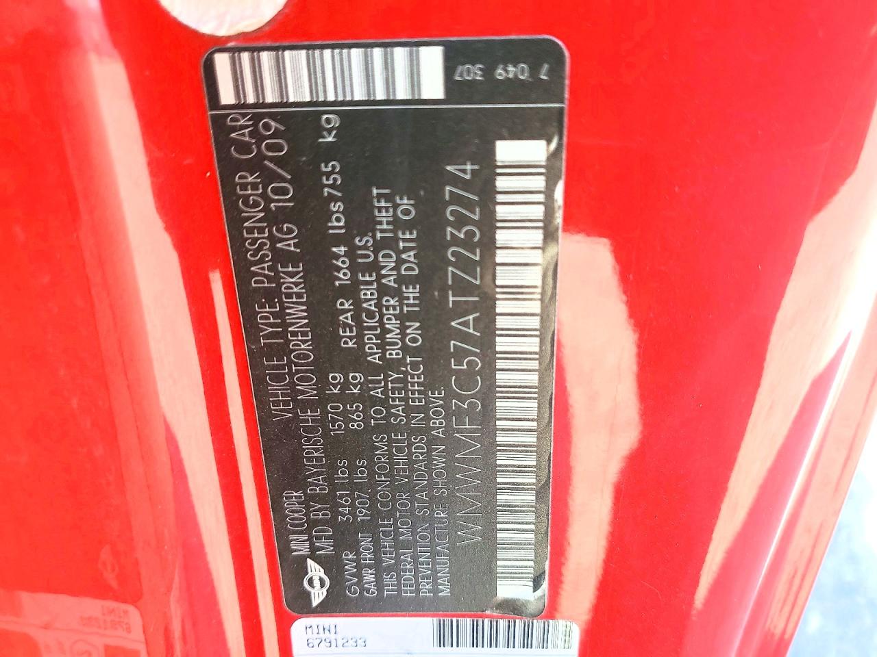 2010 MINI COOPER