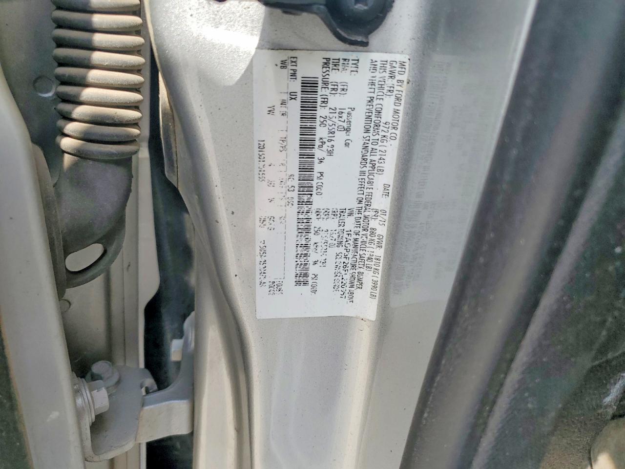 2015 FORD FOCUS