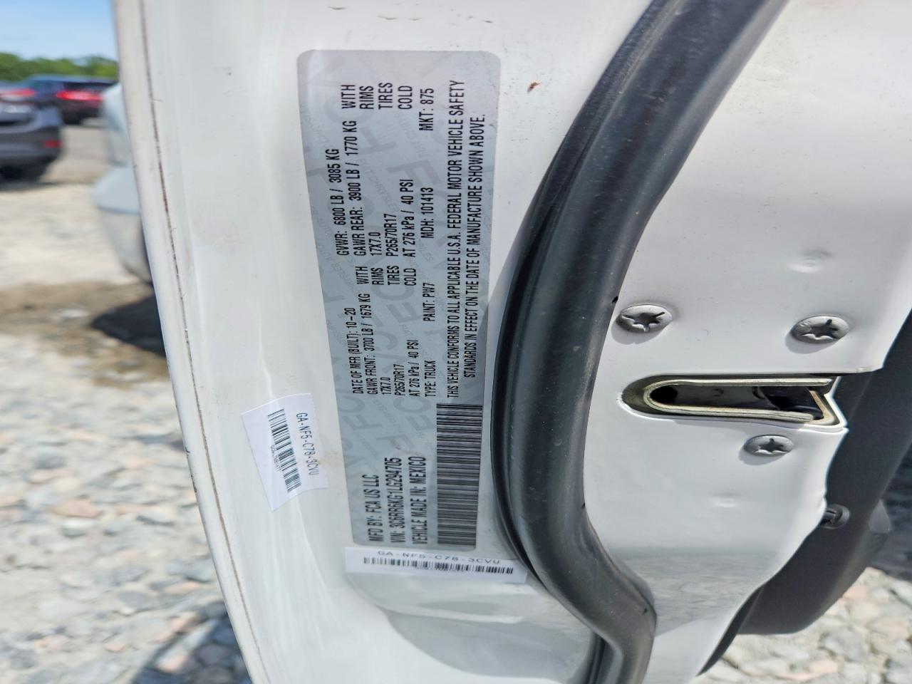 2020 RAM 1500