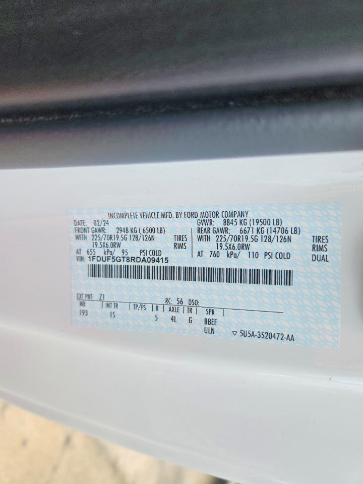 2024 FORD F550