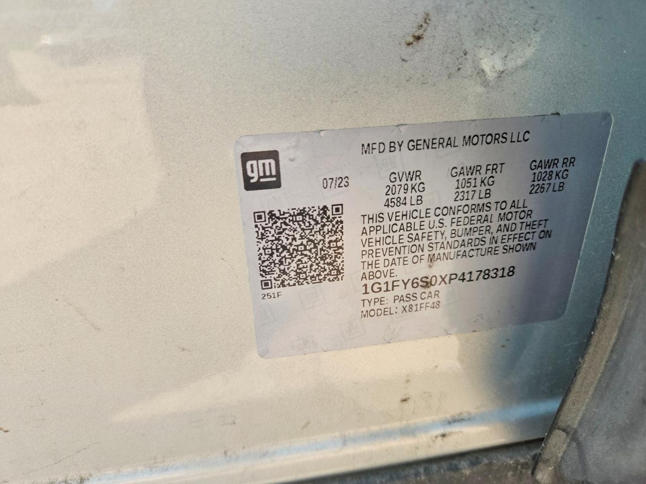 2023 CHEVROLET BOLT