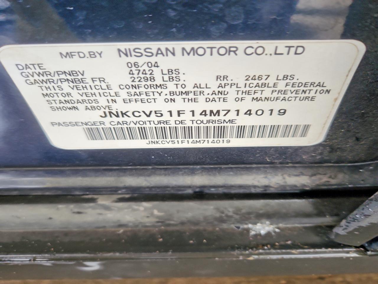 2004 INFINITI G35