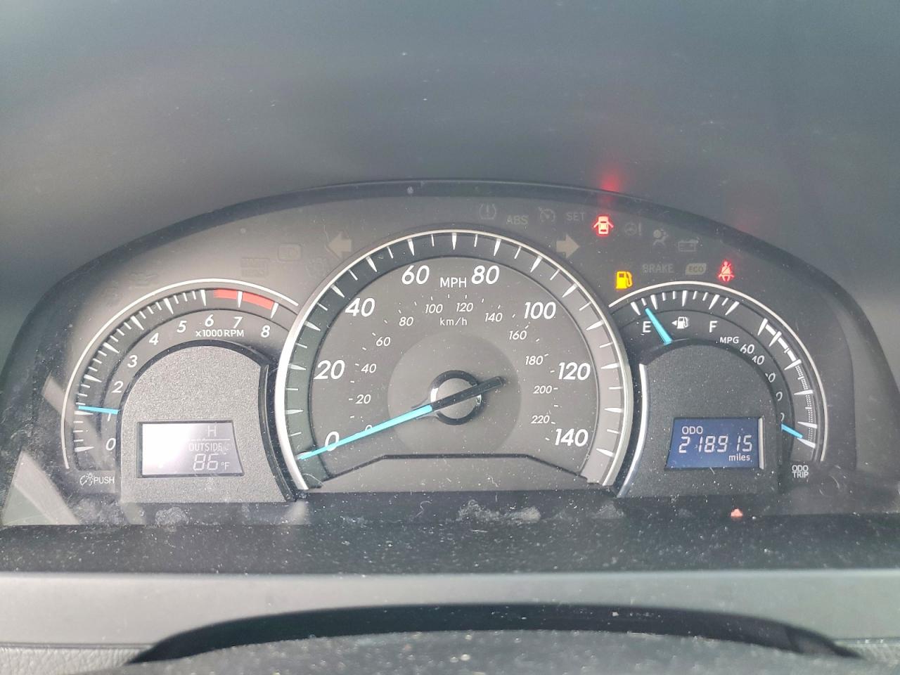 2012 TOYOTA CAMRY