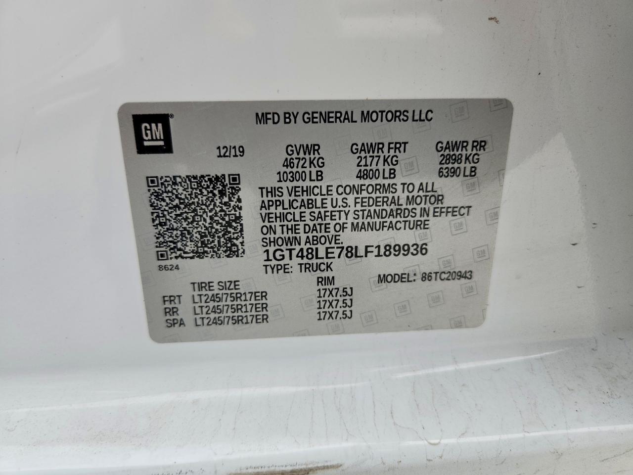 2020 GMC SIERRA