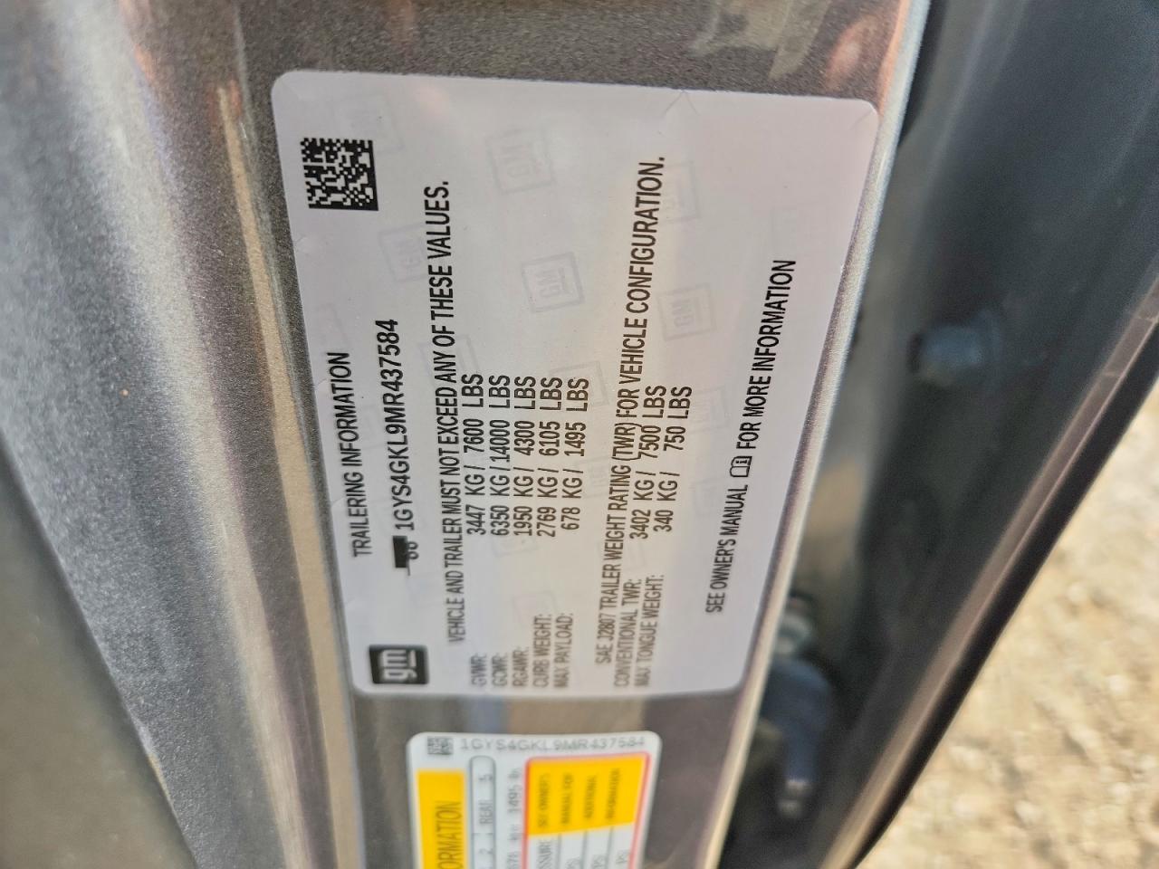 2021 CADILLAC ESCALADE