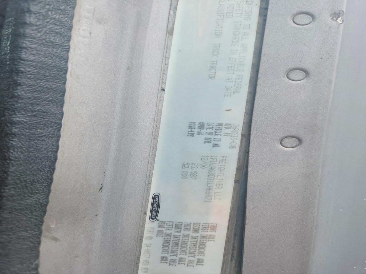 2001 FREIGHTLINER ALL OTHER