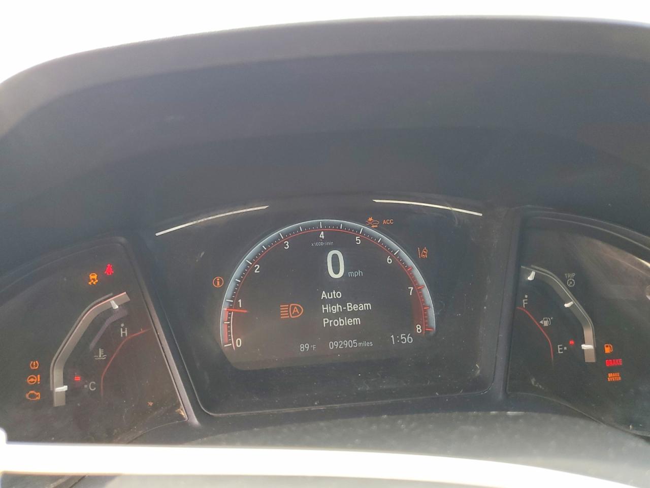2019 HONDA CIVIC