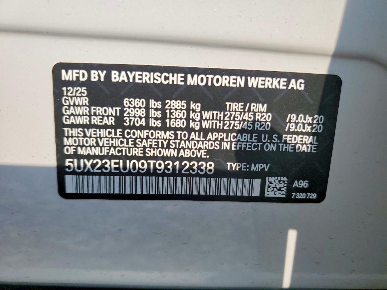 2026 BMW X5