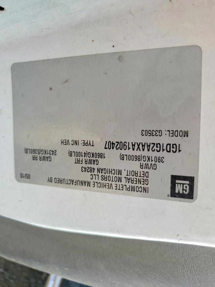 2010 GMC SAVANA