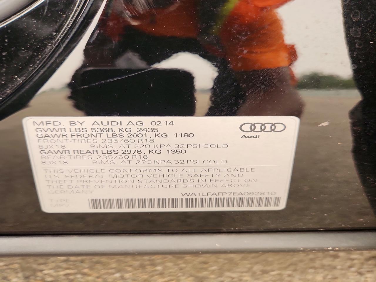 2014 AUDI Q5