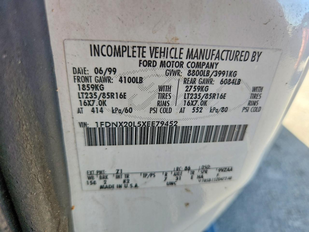 1999 FORD F250