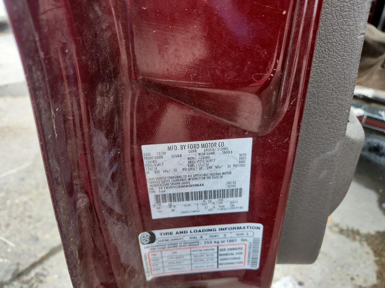 2010 FORD F-150