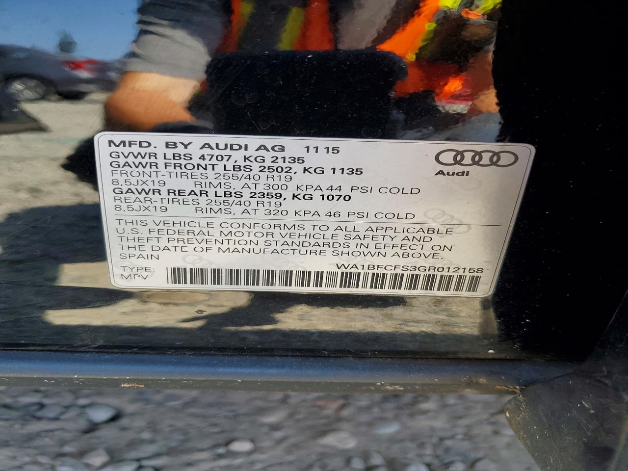 2016 AUDI Q3