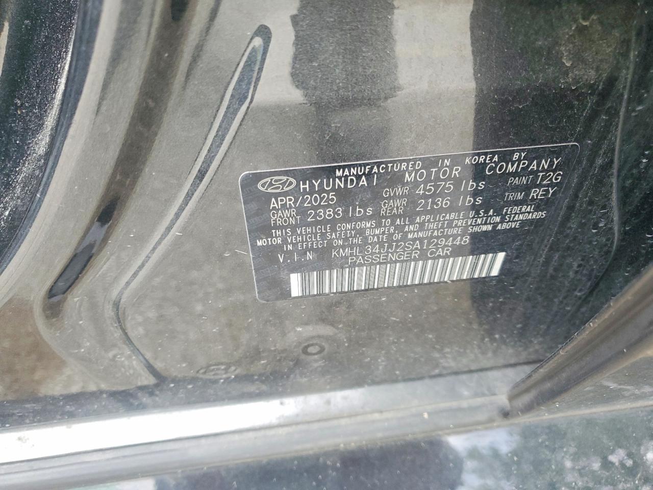 2025 HYUNDAI SONATA