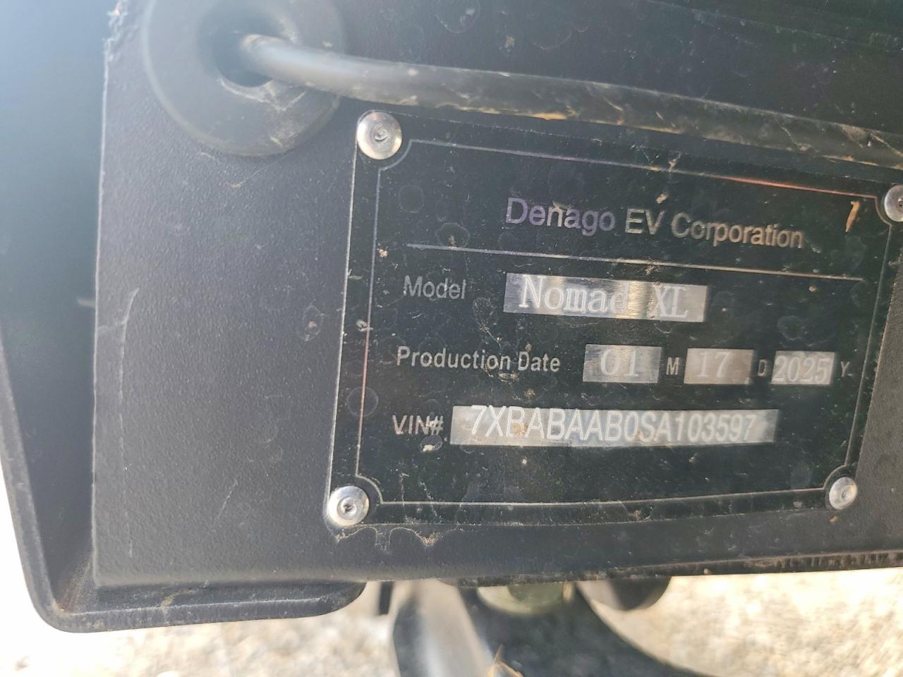 2025 DENAGO GOLF CART
