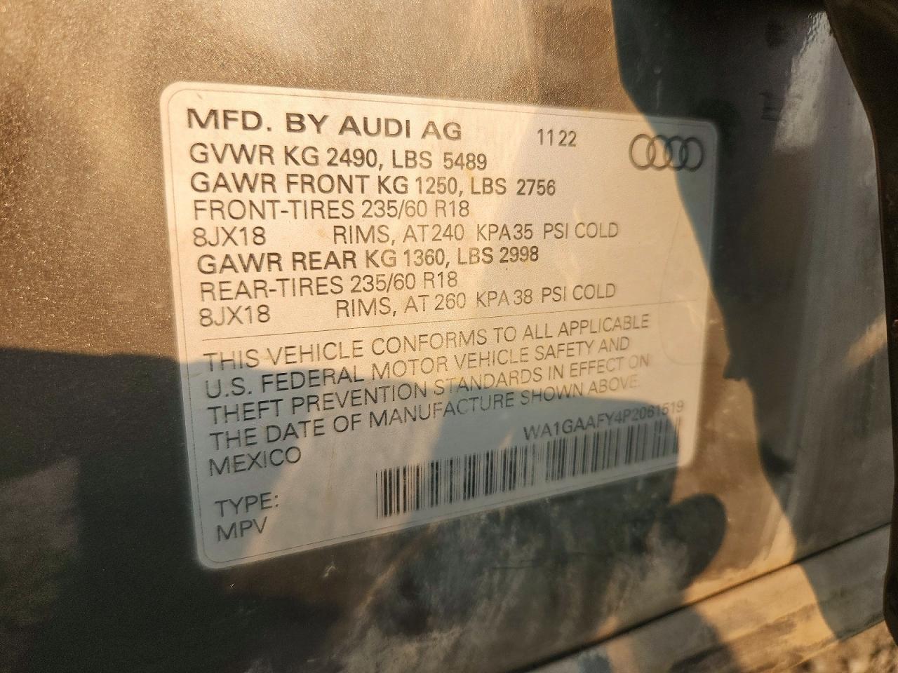 2023 AUDI Q5