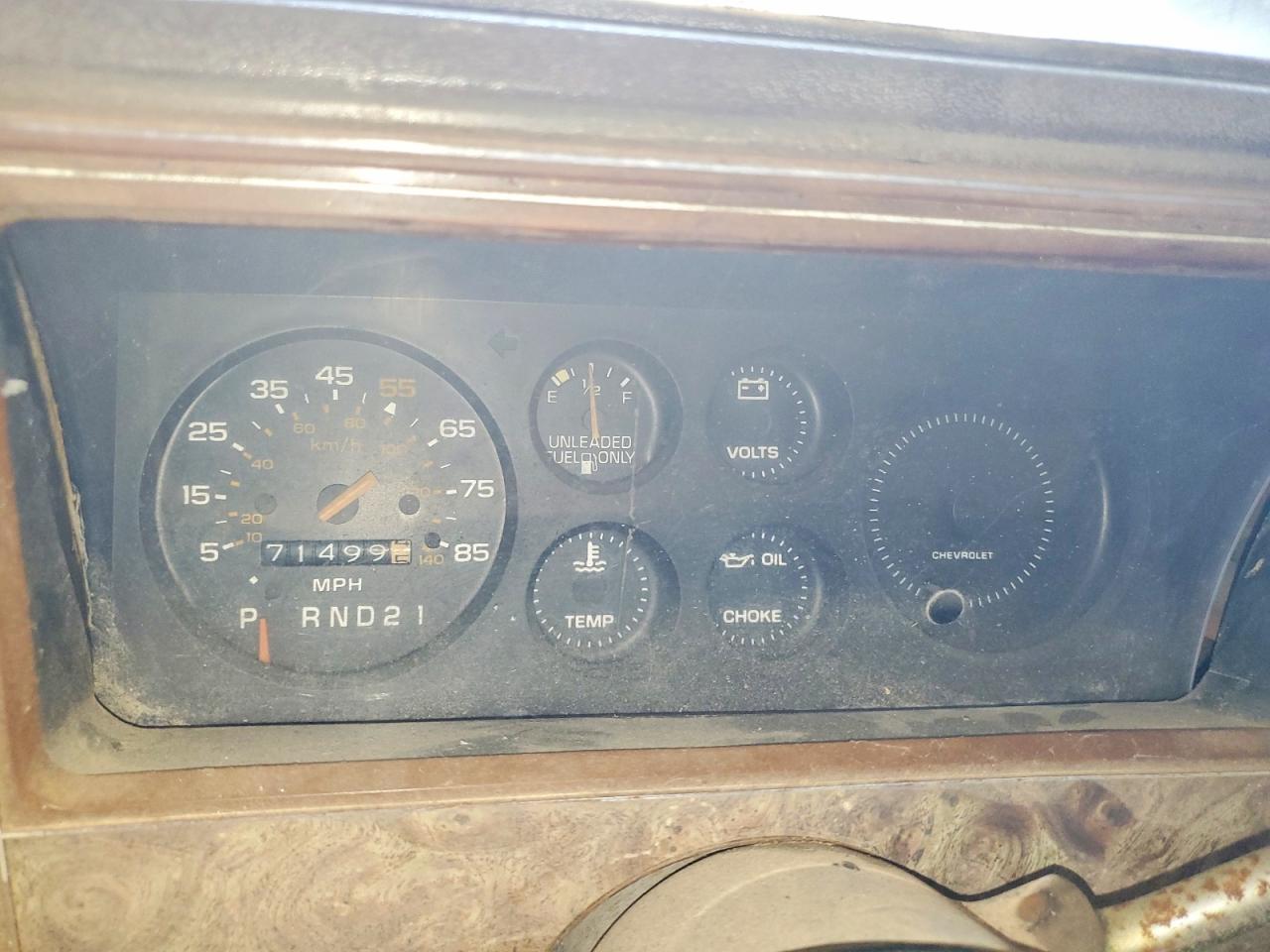 1982 CHEVROLET MALIBU