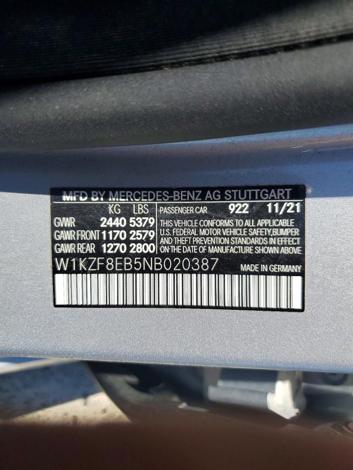 2022 MERCEDES-BENZ E-CLASS
