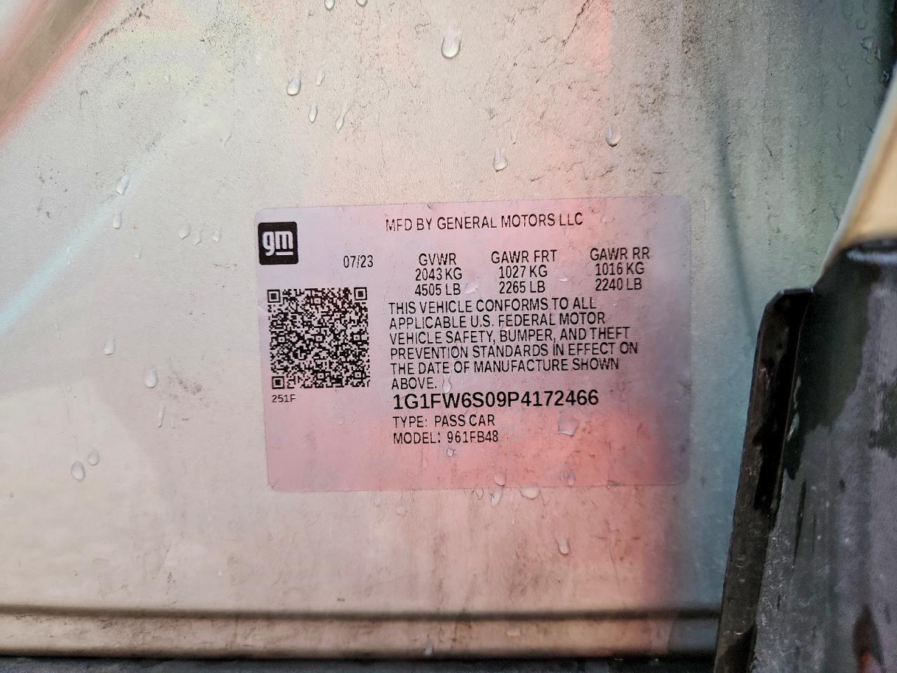 2023 CHEVROLET BOLT