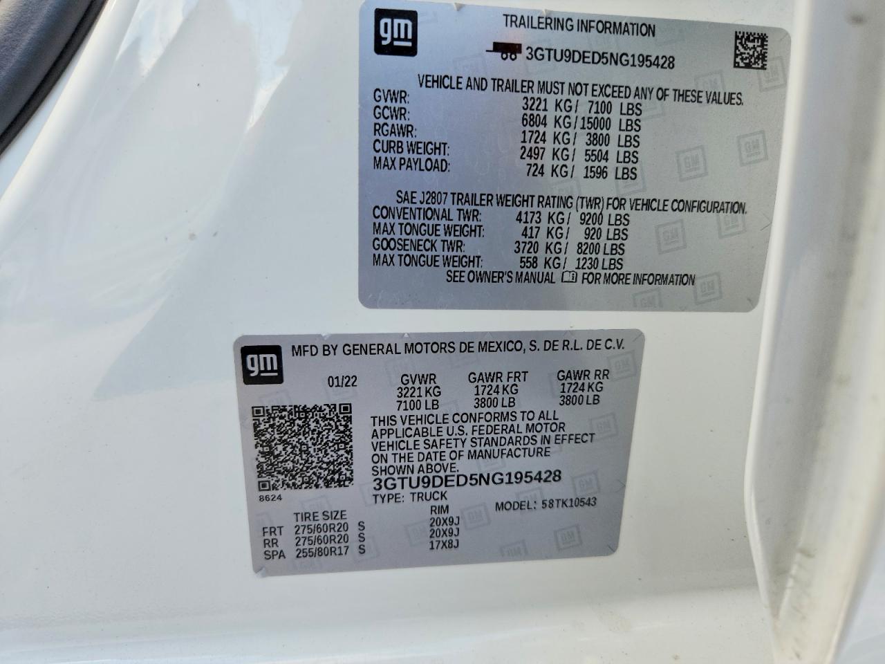 2022 GMC SIERRA