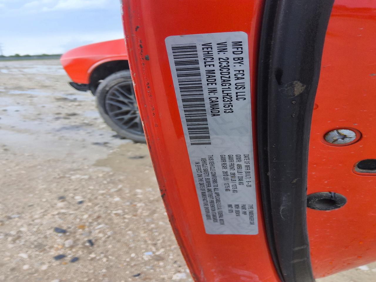 2020 DODGE CHALLENGER