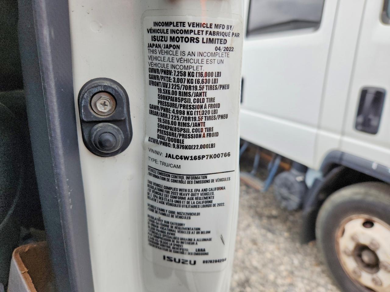 2023 ISUZU ALL OTHER