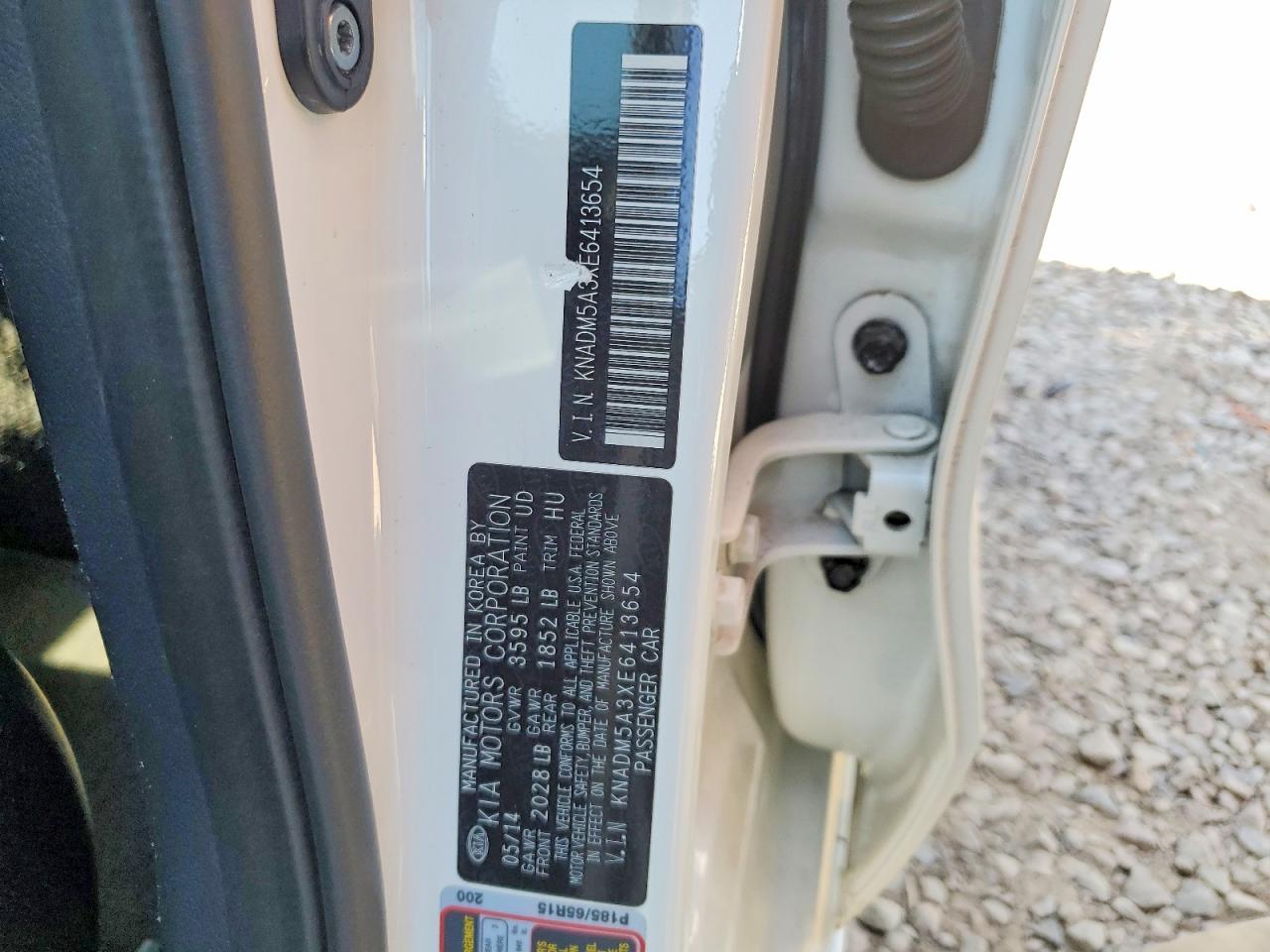 2014 KIA RIO