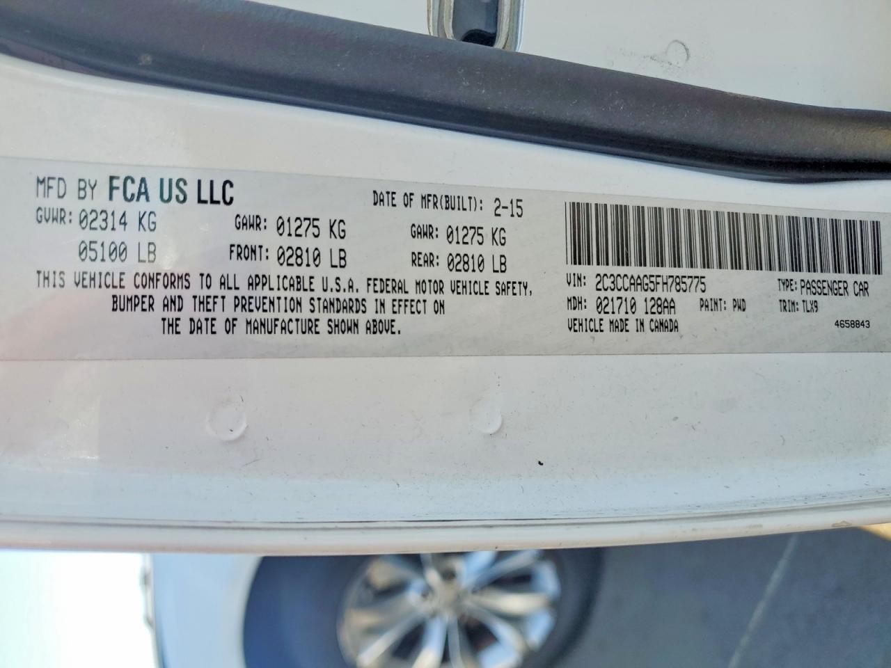 2015 CHRYSLER 300