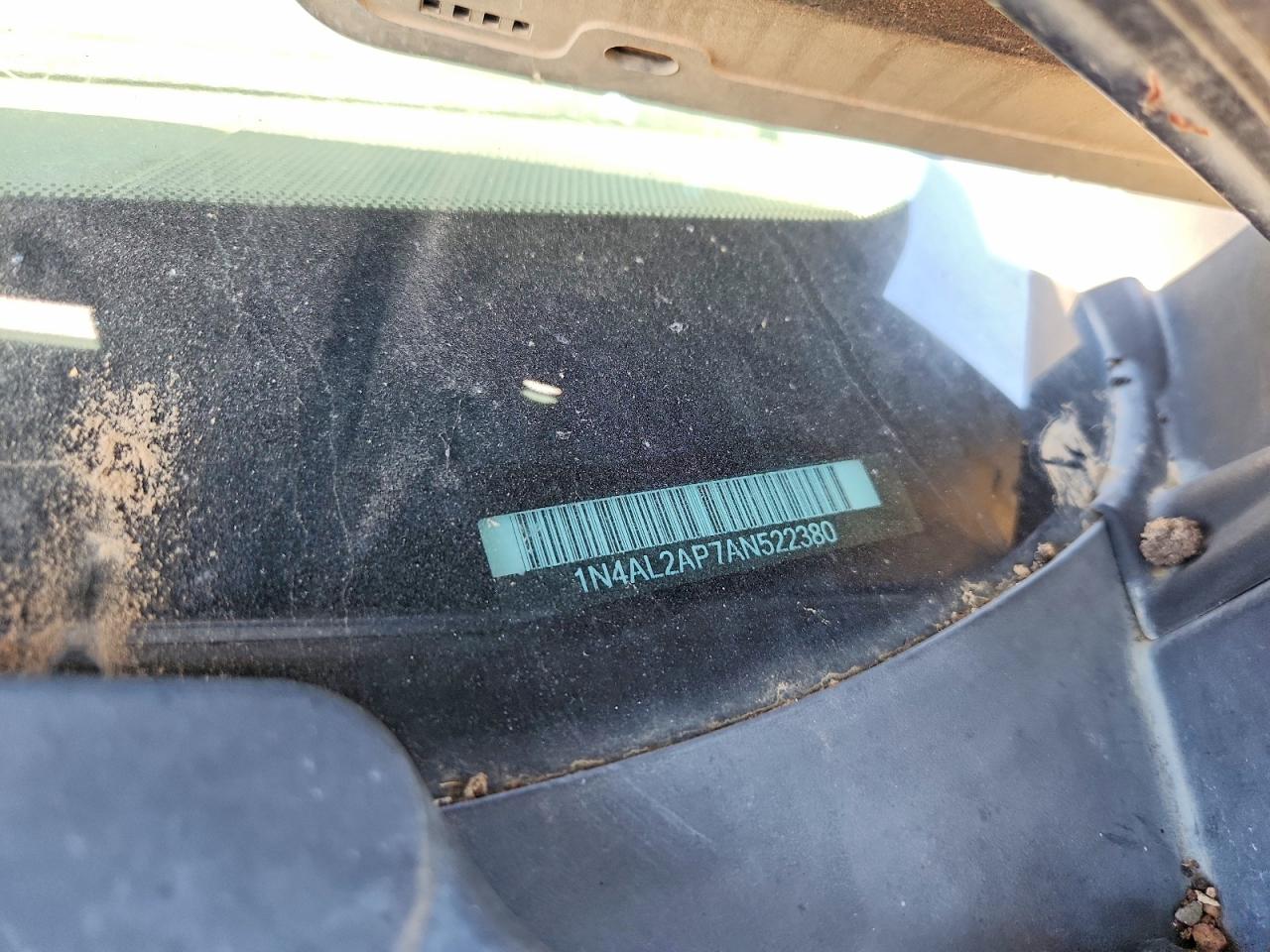2010 NISSAN ALTIMA