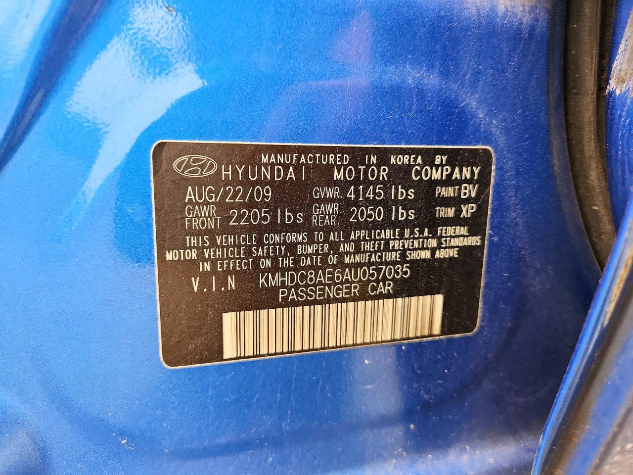 2010 HYUNDAI ELANTRA