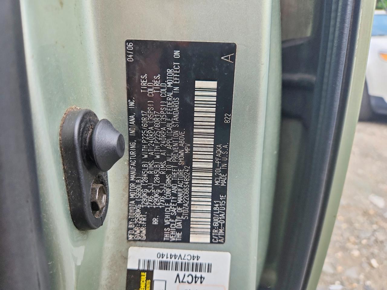 2006 TOYOTA SIENNA