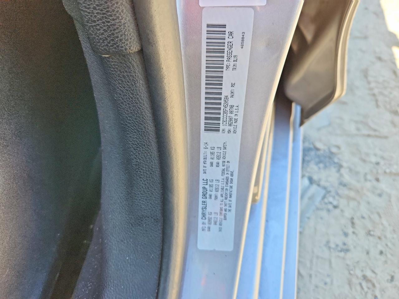 2015 CHRYSLER 200