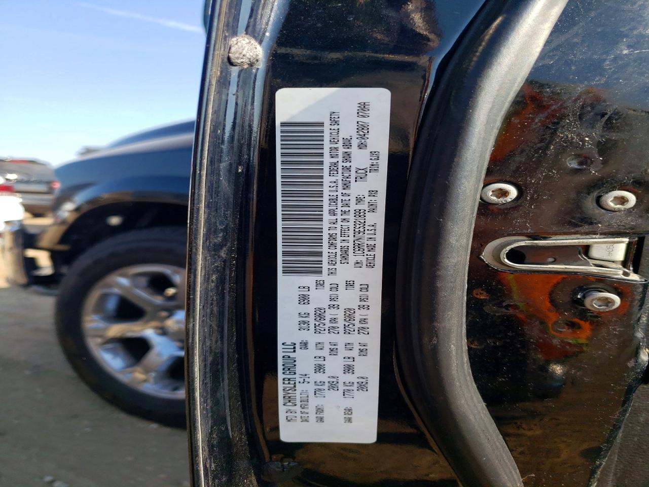 2014 RAM 1500
