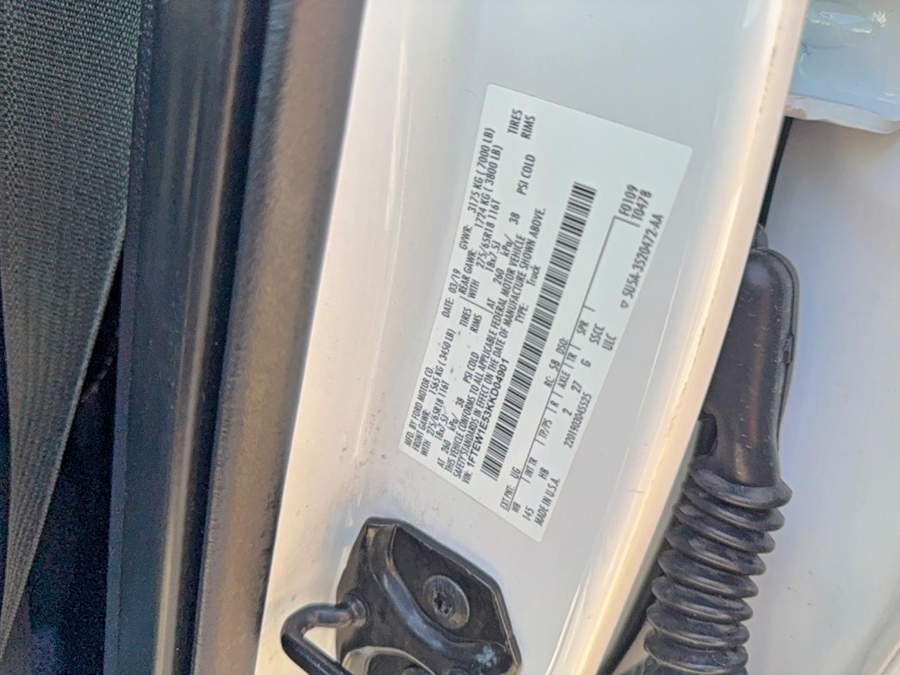2019 FORD F150