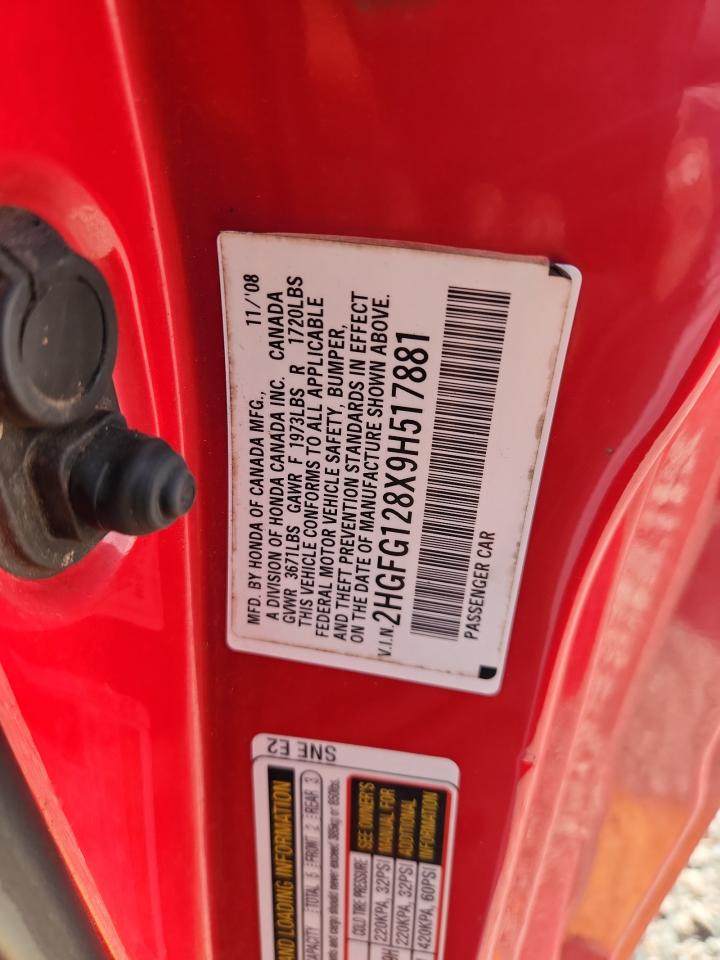 2009 HONDA CIVIC