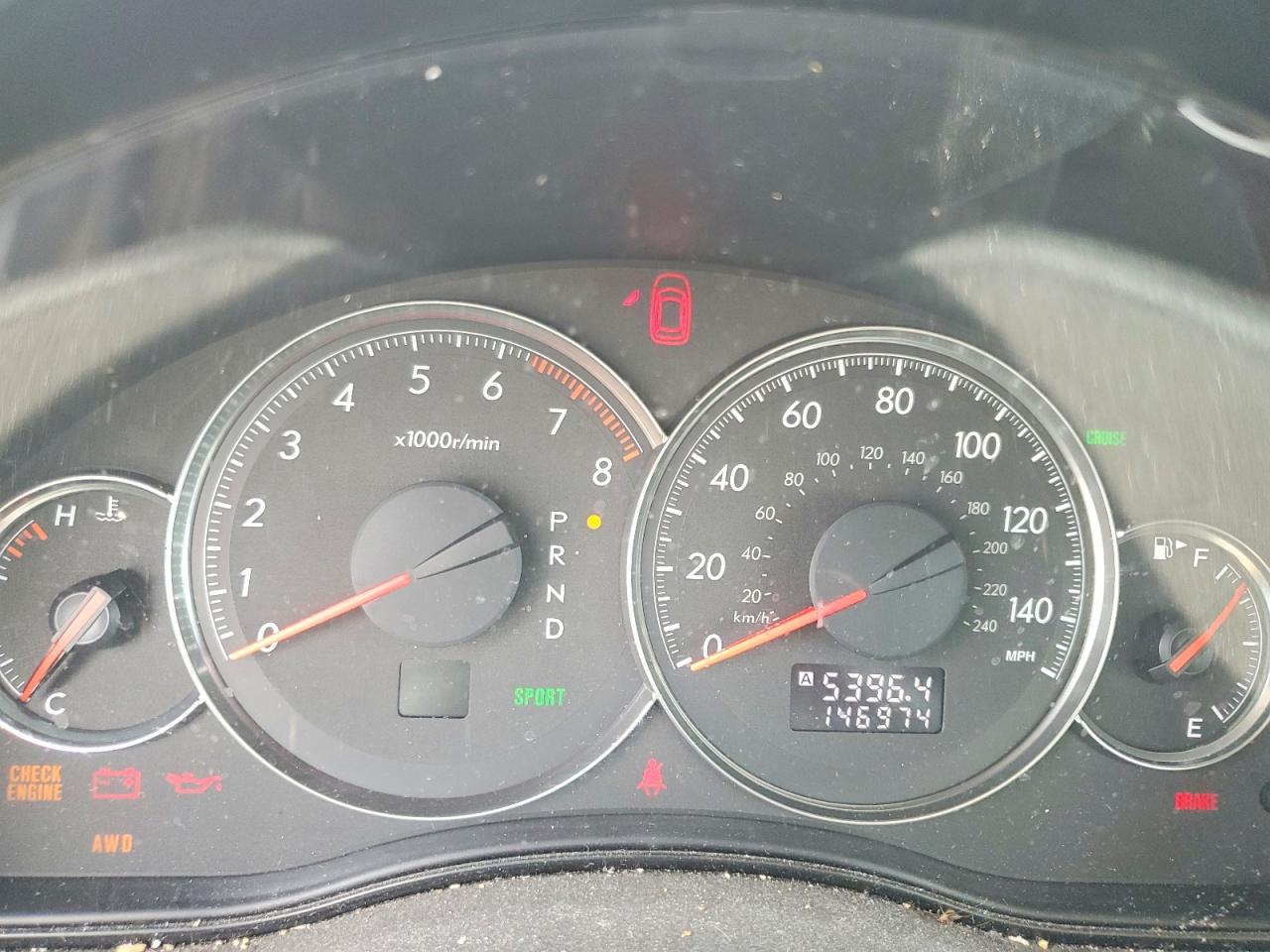2008 SUBARU LEGACY