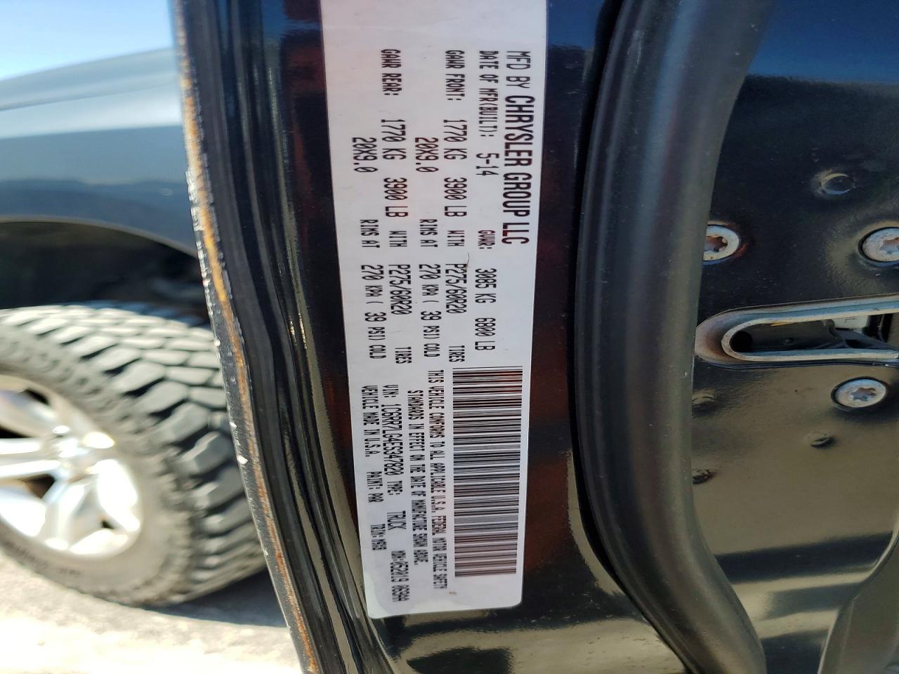 2014 RAM 1500