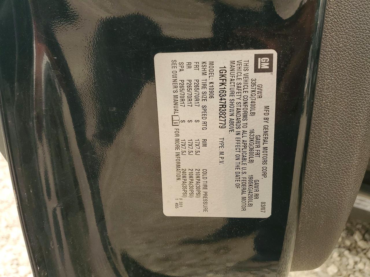 2007 GMC YUKON