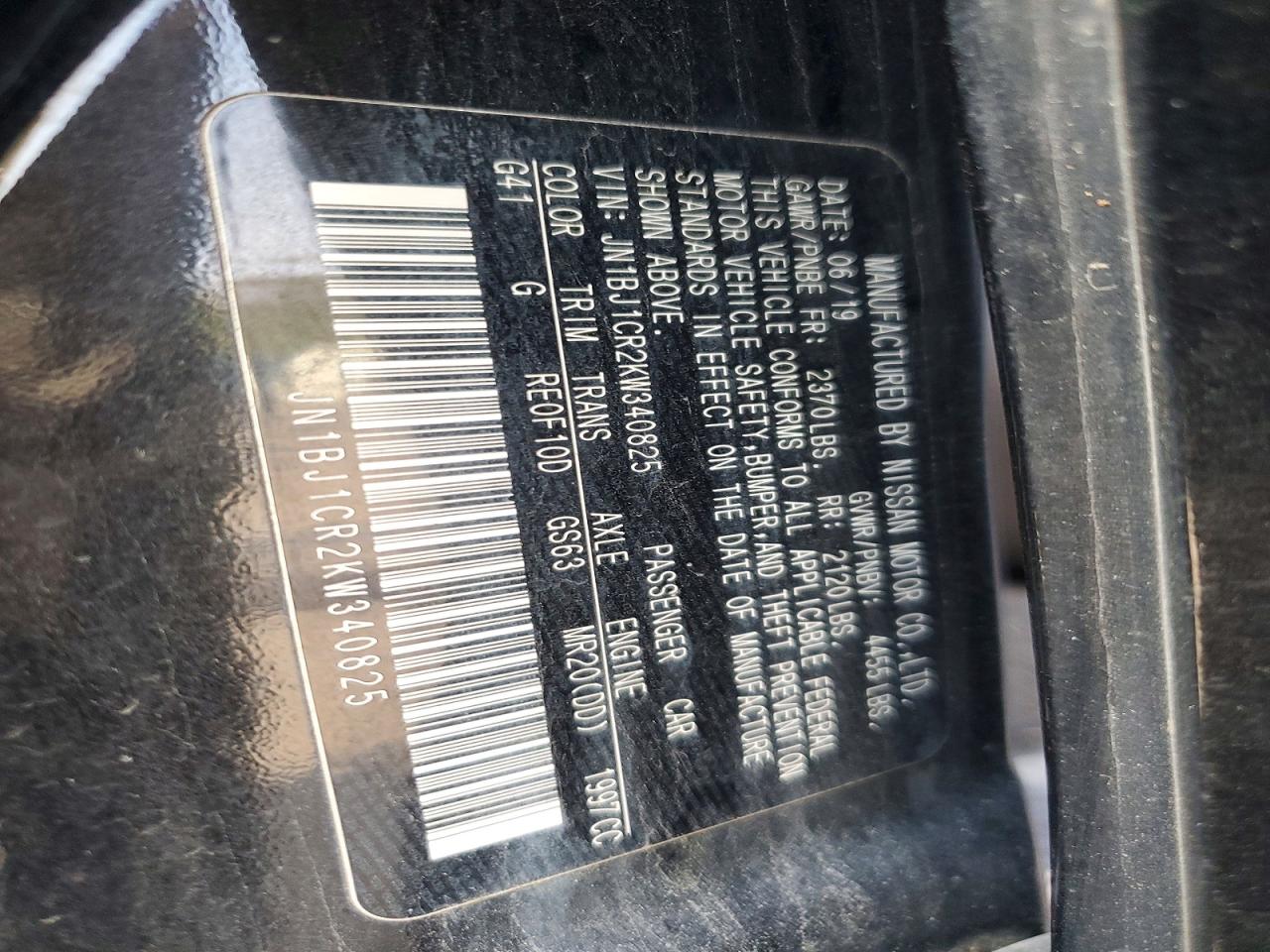 2019 NISSAN ROGUE